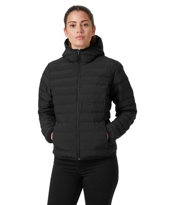 Женские пальто и верхняя одежда Helly Hansen с капюшоном из монолитного материала-утеплителя
