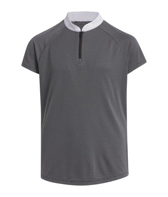 Футболки и топы для девочек adidas Golf Kids Polo Shirt на молнии (для маленьких детей/для больших детей)