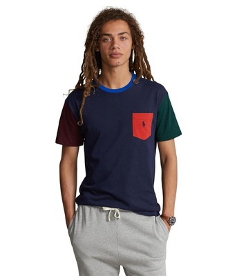 

Мужская одежда Polo Ralph Lauren Классическая футболка из джерси с цветными блоками