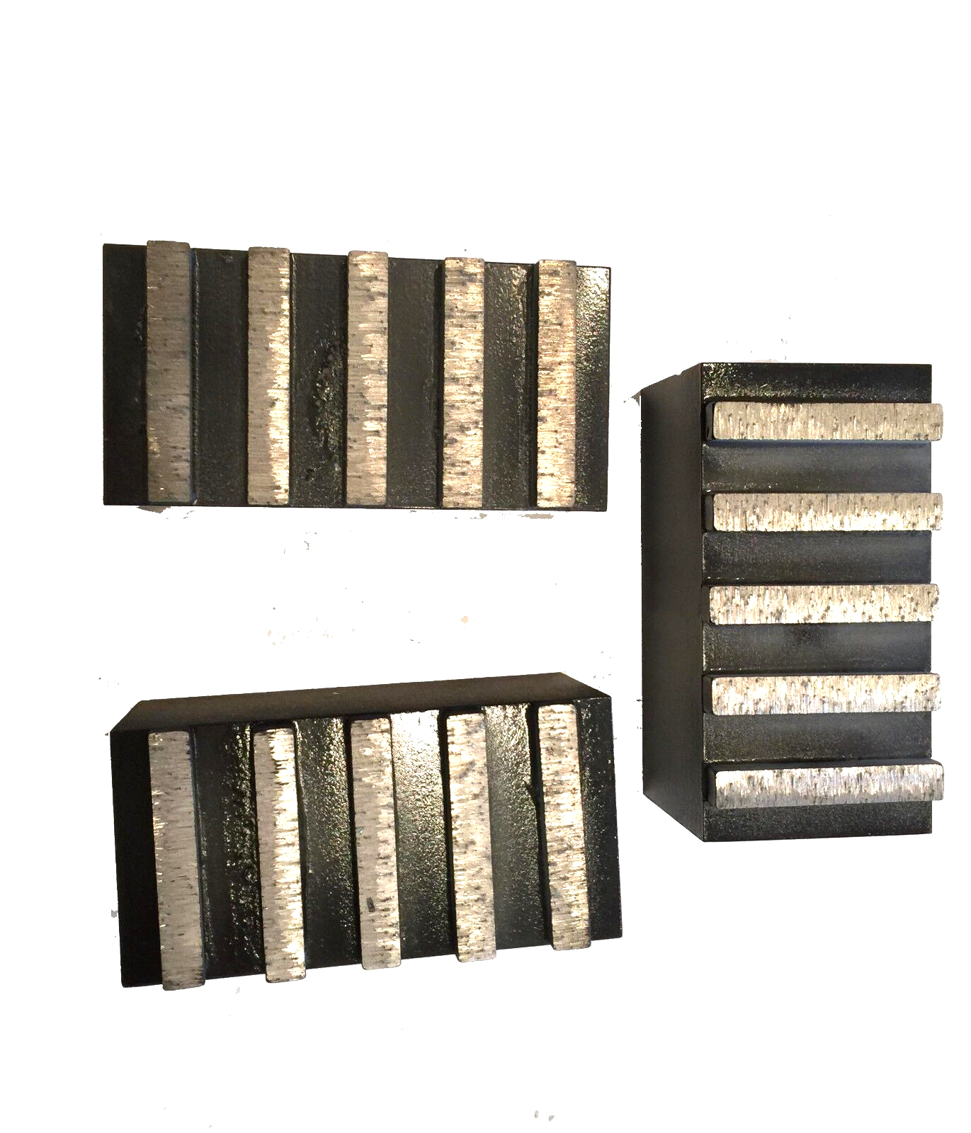 18 Pack Diamond Grinding Blocks Fit Edco Stow HUSQVARNA Concrete Floor Grinders - Picture 2 of 10