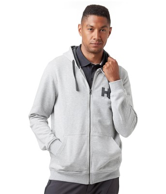 

Мужские худи и свитшоты Helly Hansen HH с капюшоном на молнии с логотипом и полной молнией
