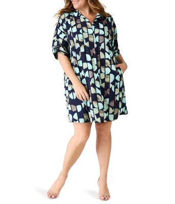 Женские платья NIC+ZOE Plus Size Circle Sequence Devon Dress
