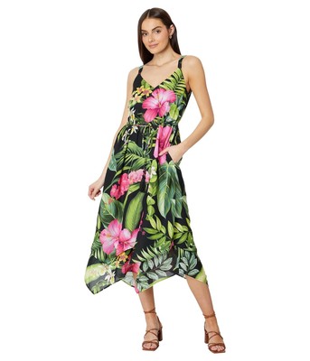 Женские платья Tommy Bahama Grand Villa Миди-платье на бретелях