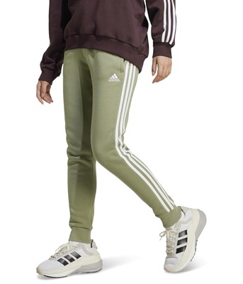 Женские брюки adidas Essentials из флиса в 3 полосы