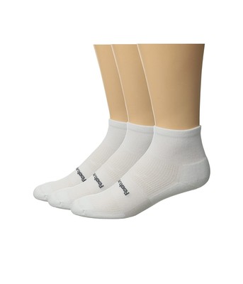 Носки унисекс Feetures High Performance Cushion Quarter Pack из 3 пар