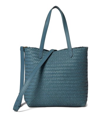 

Женские сумки Madewell The Medium Transport Tote: плетеная кожаная версия