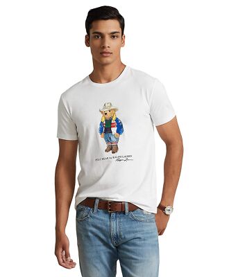 

Мужские рубашки и топы Polo Ralph Lauren Классическая футболка Polo Bear