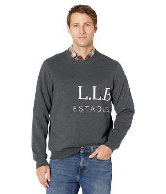 

Мужская одежда Толстовка LLBean 1912 с круглым вырезом и графикой Regular