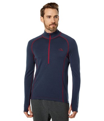 

Мужские рубашки и топы LLBean Cresta Midweight 250, топ на молнии 1/4