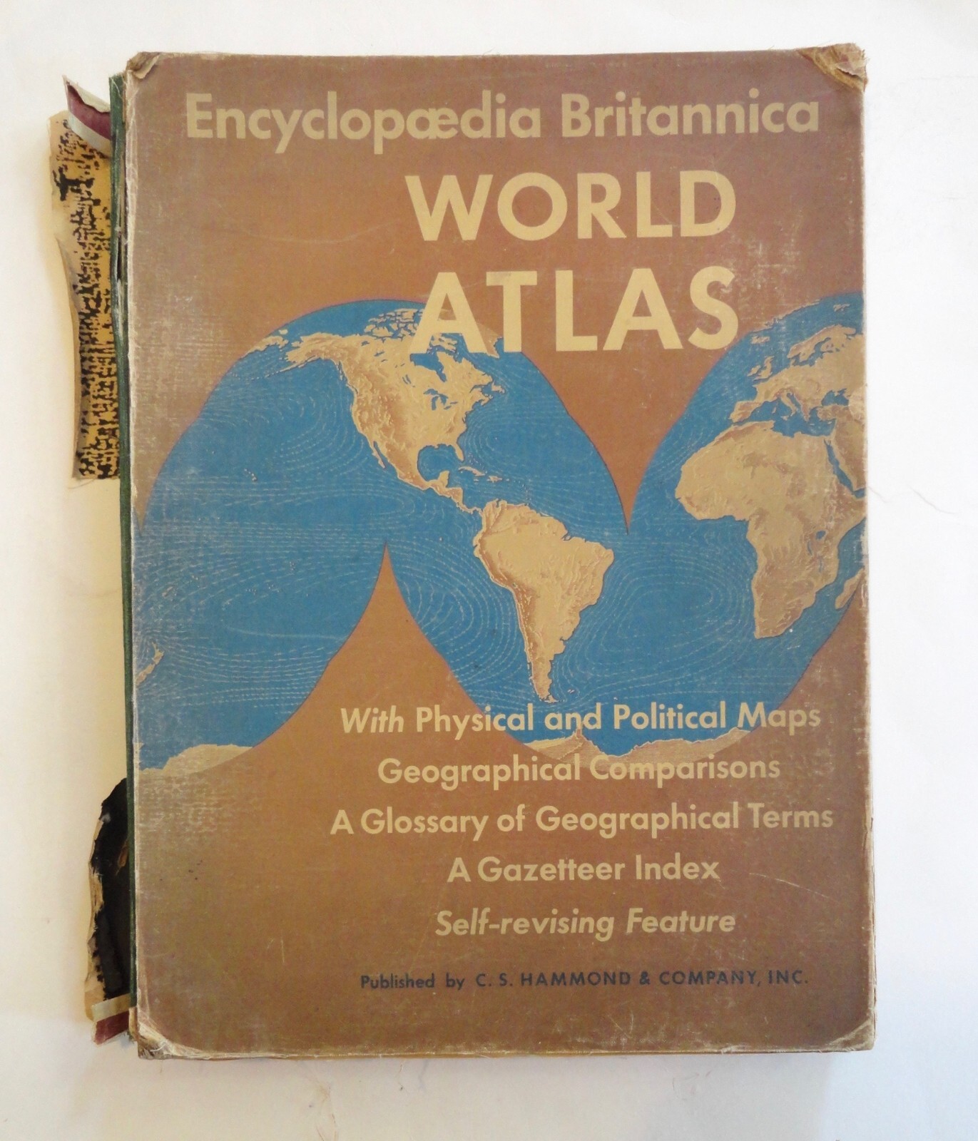 Encyclopaedia Britannica World Atlas 1944 WWII Maps