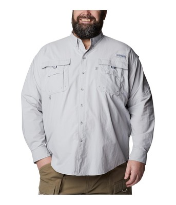 Мужские рубашки и топы Columbia Big & Tall Bahama II Рубашка с длинным рукавом