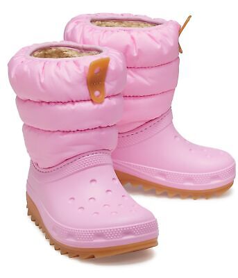Детские ботинки унисекс Crocs Kids Classic Neo Puff Boot (для малышей)