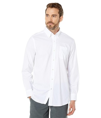 Мужские рубашки и топы Southern Tide с длинным рукавом Brrr Solid IC Sport Shirt