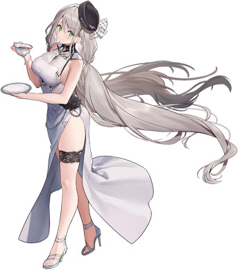 Azur Lane Aquila Party v2 Weatherproof Anime Sticker 6'' Car Decal