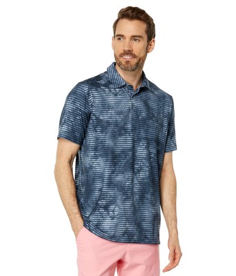 

Мужские рубашки и топы PUMA Golf Cloudspun Dye Stripe Polo