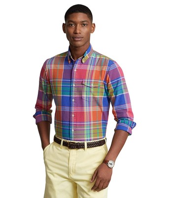 

Мужские рубашки и топы Polo Ralph Lauren Классическая оксфордская рубашка