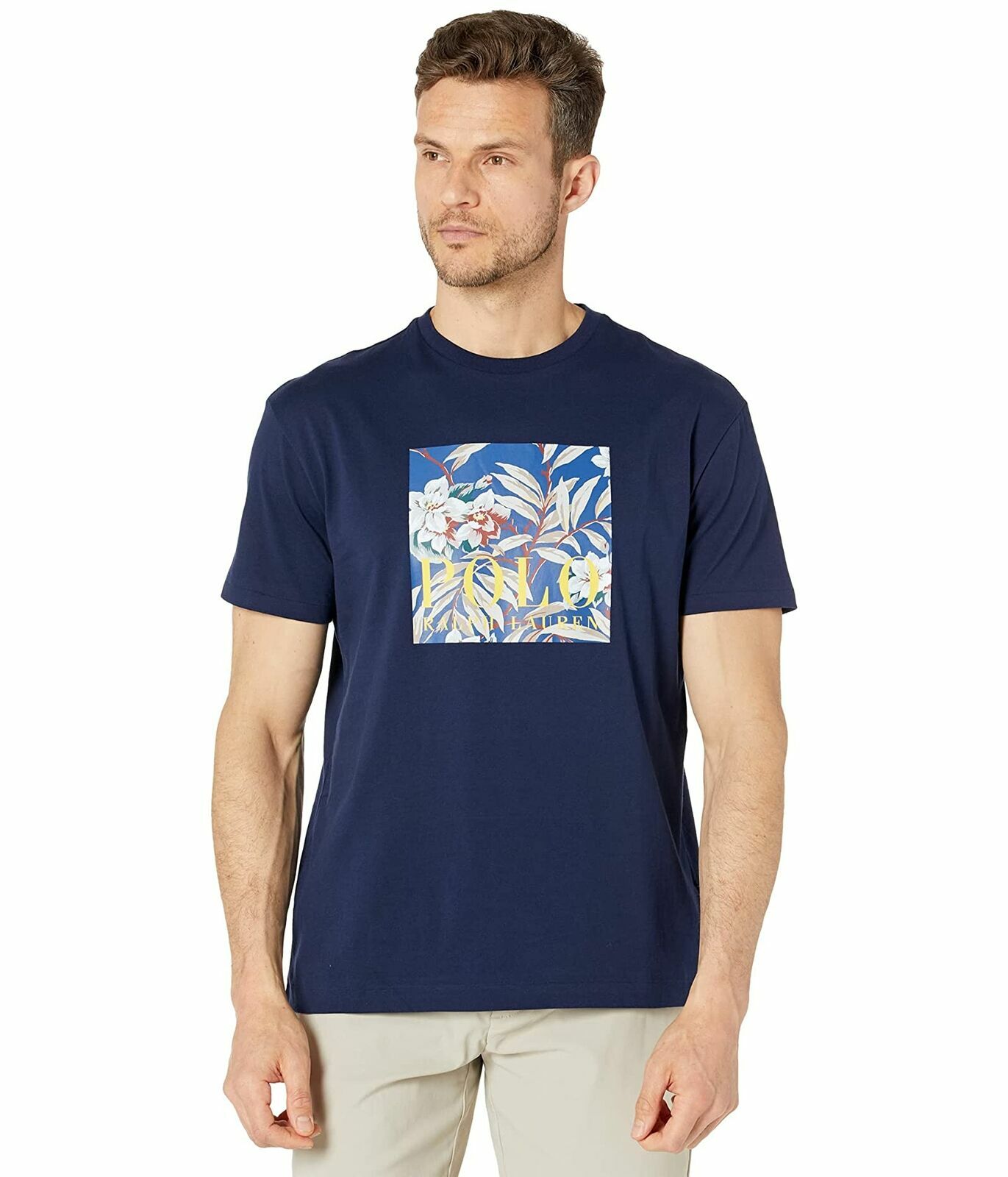 【POLO RALPH LAUREN】Chest Logo Regular T-shirt ネイビー Polo Ralph Lauren Chest Logo Regular T-shirt In Blue | ModeSens