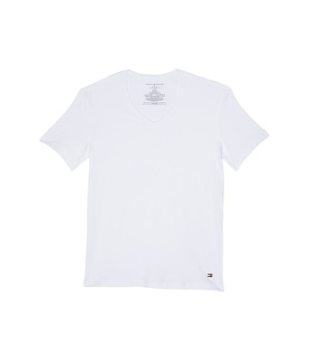 

Мужские рубашки и топы Tommy Hilfiger, хлопок стрейч с короткими рукавами и v-образным вырезом, набор из 3 шт.