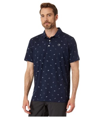 

Мужские рубашки и топы PUMA Golf AP Cloudspun Dancing Umbrellas Polo