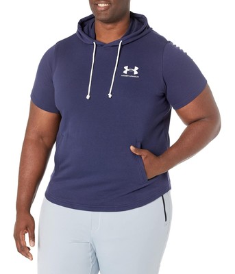

Мужская одежда Under Armour Rival Terry Толстовка с коротким рукавом и левой грудью