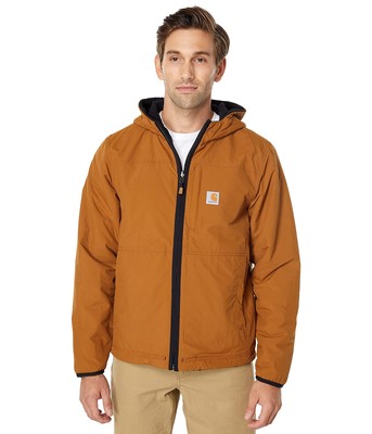

Мужская одежда Carhartt Rain Defender флисовая двусторонняя куртка свободного покроя