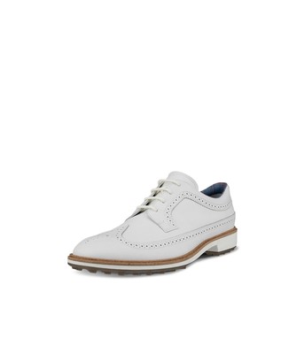 Мужская обувь ECCO Golf Classic Hybrid Wing Tip Водонепроницаемая