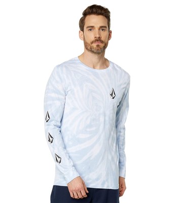 Мужские рубашки и топы Футболка Volcom Iconic Stone Dye L/S