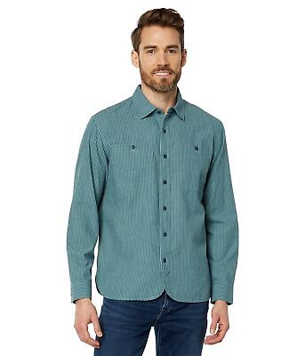 Мужские рубашки и топы LLBean Signature Indigo Cotton Shirt Regular