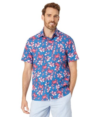 

Мужские рубашки и топы Vineyard Vines Vintage Рубашка Chappy Crab
