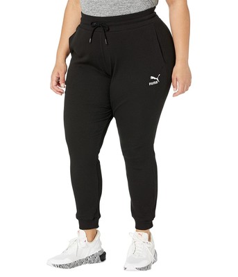 

Женские брюки PUMA Классические узкие брюки в рубчик больших размеров