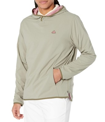 Мужские толстовки и свитшоты adidas Golf Go-Легкая ветрозащитная толстовка с капюшоном