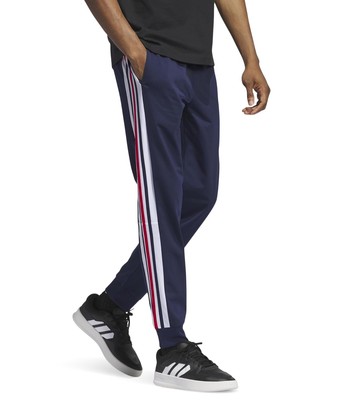 Мужские брюки adidas Essentials из трикотажа с цветными блоками, спортивные брюки
