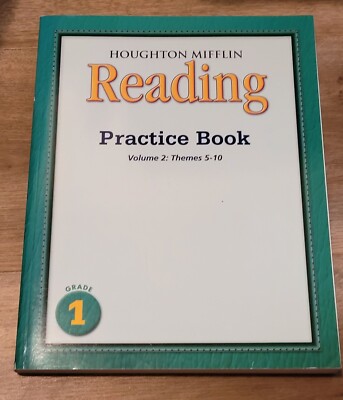 Houghton Mifflin Reading Practice Book Volume 2 Themes 5-10 Grade 1