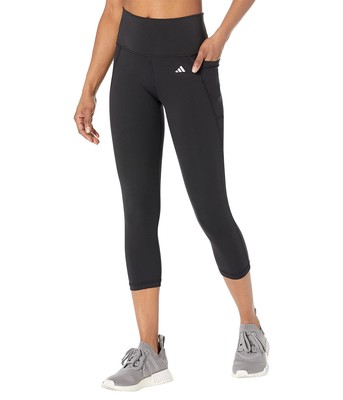 

Женские брюки Колготки 3/4 с завышенной талией adidas Optime Stash Pocket