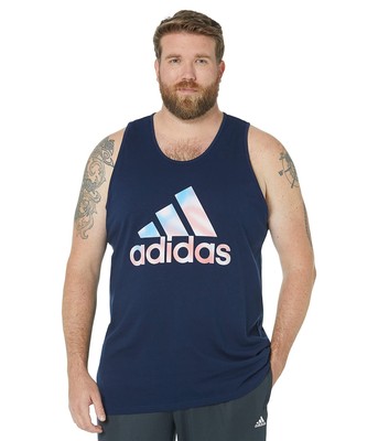 Мужские рубашки и топы adidas Americana Badge of Sports Tank — высокие