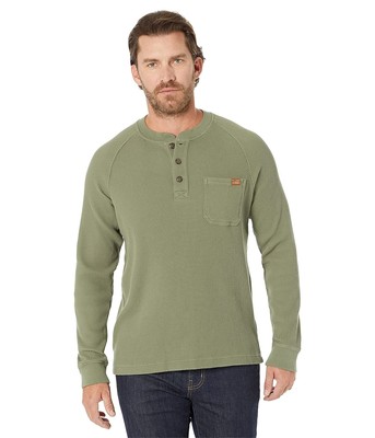 Мужские рубашки и топы LLBean BeanBuilt Waffle Henley