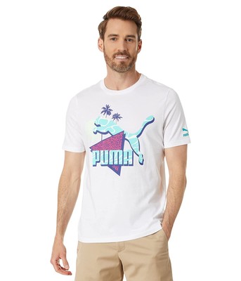 

Мужские рубашки и топы Футболка PUMA Classics Daytona с большим логотипом