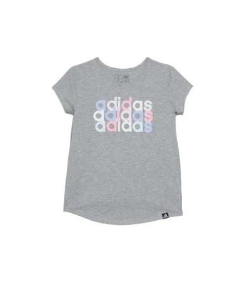 Футболки и топы для девочек adidas Kids Yrr Essential Htr Tee(для больших детей)