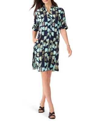 Женские платья NIC+ZOE Circle Sequence Devon Dress