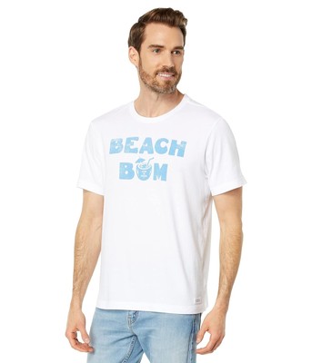 

Мужские рубашки и топы Life is Good Beach Bum Футболка Tropical Crusher