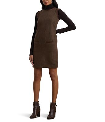 Женские платья-сорочки Lauren Ralph Lauren из клетчатой полушерстяной ткани