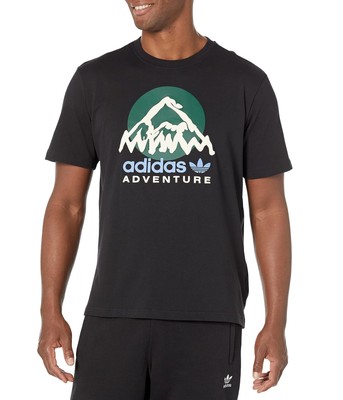 Мужские рубашки и топы Футболка adidas Originals Adventure Mountain Front