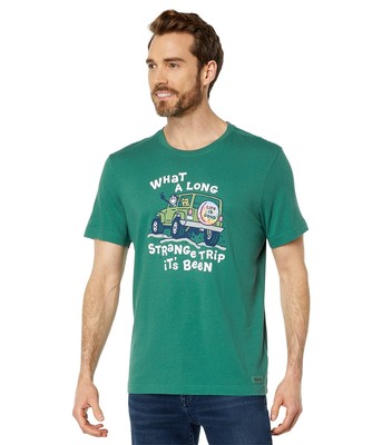 

Футболка Crusher-Lite с короткими рукавами Mans Life is Good Jake and Rocket Strange Trip