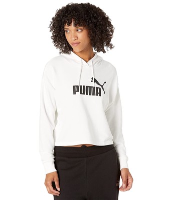 

Женская одежда PUMA Essentials укороченная толстовка с логотипом Terry Fleece
