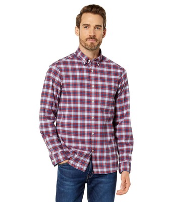 Мужские рубашки и топы Vineyard Vines в клетку OTG Brrr Shirt