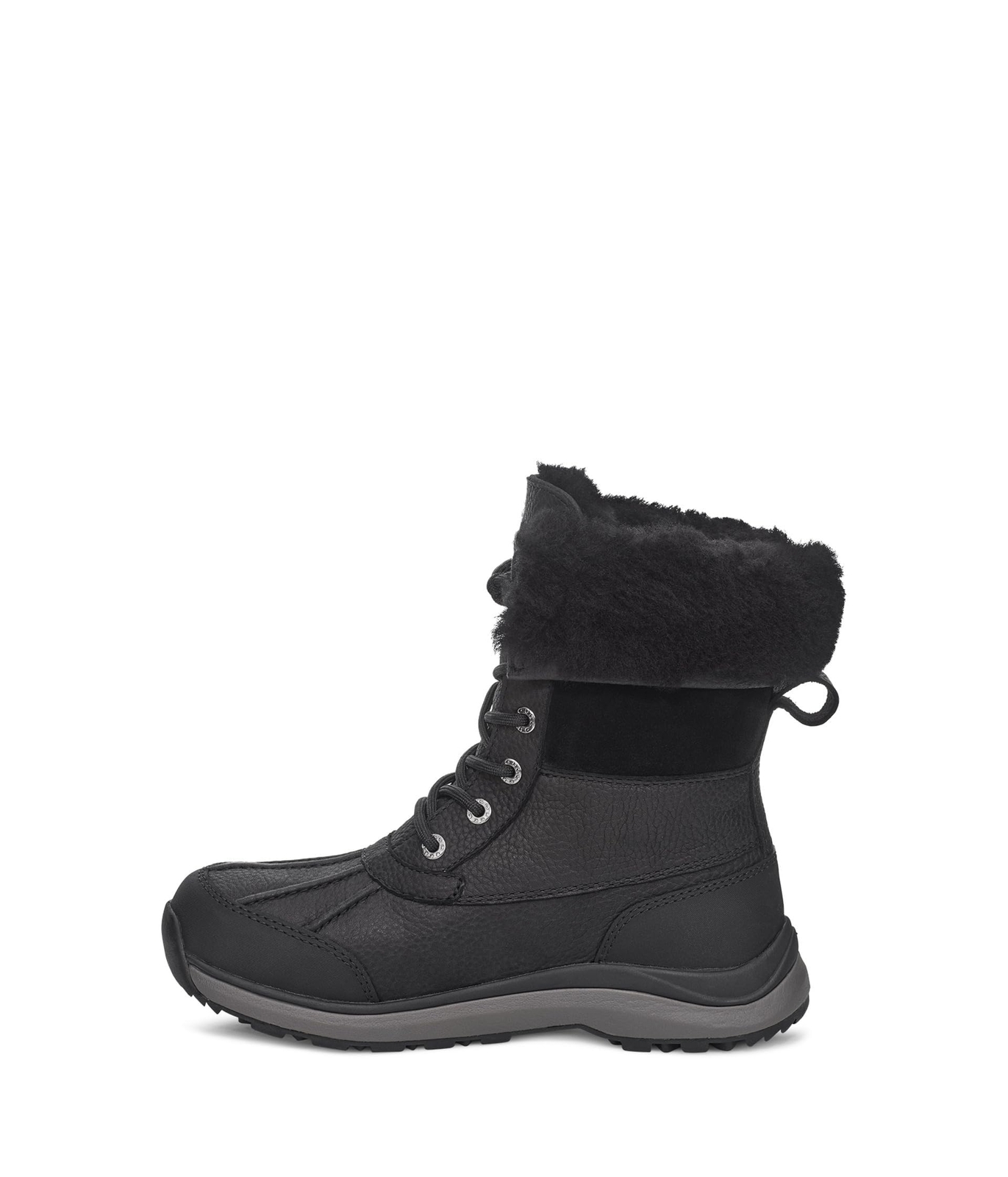Pre-owned Ugg Women's Adirondack Boot Iii Boot, Black / Black In Black/black