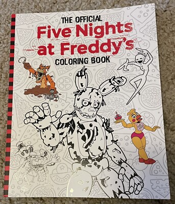 Five Nights at Freddy's Official Coloring Book: an AFK Book by Scott Cawthon...