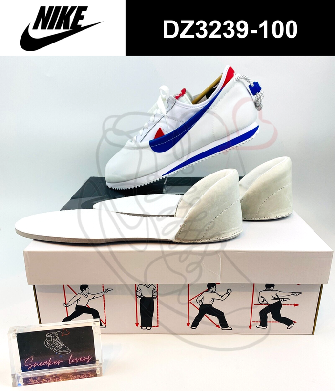 CLOT x Nike Cortez \"ホワイト アンド ゲーム ロイヤル\" Sneaker Politics