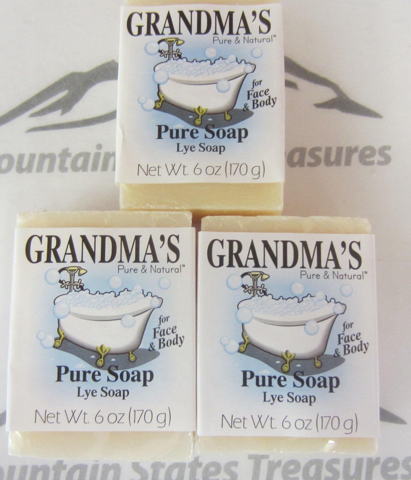 Unscented Body Bar Soaps