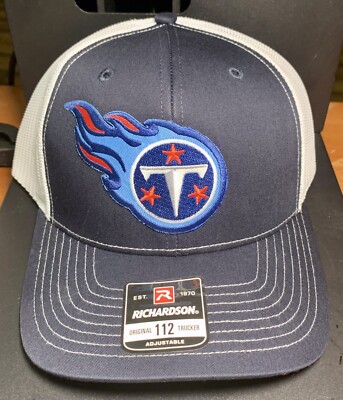Tennessee Titans Richardson 112 Snapback Mesh Back Trucker Cap Hat NFL